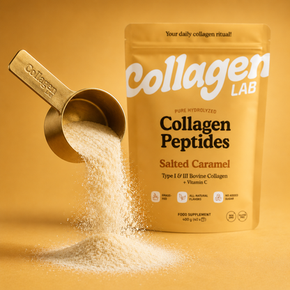 Signature Metal Scoop Collagen LAB  — Precision Dosing Spoon